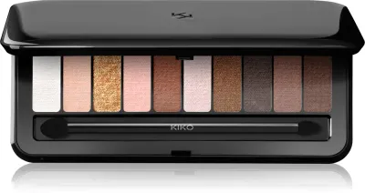 KIKO Milano Soft Nude - Палетка из 10 теней для век с кисточкой, 7.5 г