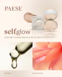Хайлайтер Paese Self Glow Highlighter кремовый, мерцающий эффект, 8 г, оттенок golden hour — фото 4