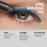 KIKO Milano Intense Colour - стойкий карандаш для глаз, оттенок 21 Slate Black — фото 6