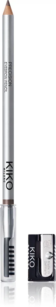 KIKO Milano Eyebrow Micro Precision - Автоматический карандаш для бровей с точилкой, 0.55 г, оттенок 06 Blackhaired