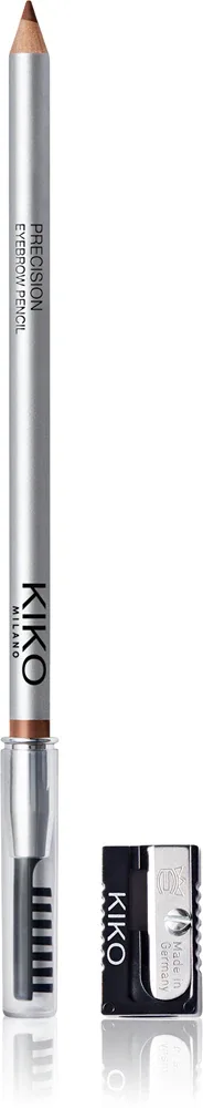 KIKO Milano Eyebrow Micro Precision - Автоматический карандаш для бровей с точилкой, 0.55 г, оттенок 05 Deep Brunettes