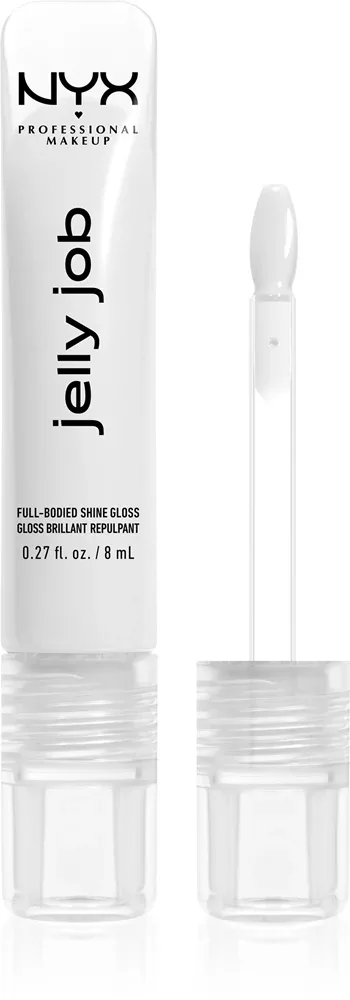 NYX Professional Makeup Jelly Job - Блестящий блеск для губ с эффектом увеличения, 7.5 мл, оттенок Just Jelly