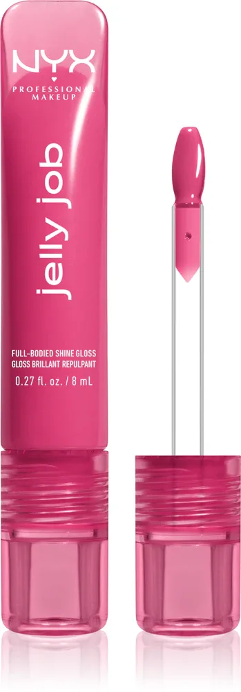 NYX Professional Makeup Jelly Job - Блестящий блеск для губ с эффектом увеличения, 7.5 мл, оттенок Jelly Jammin