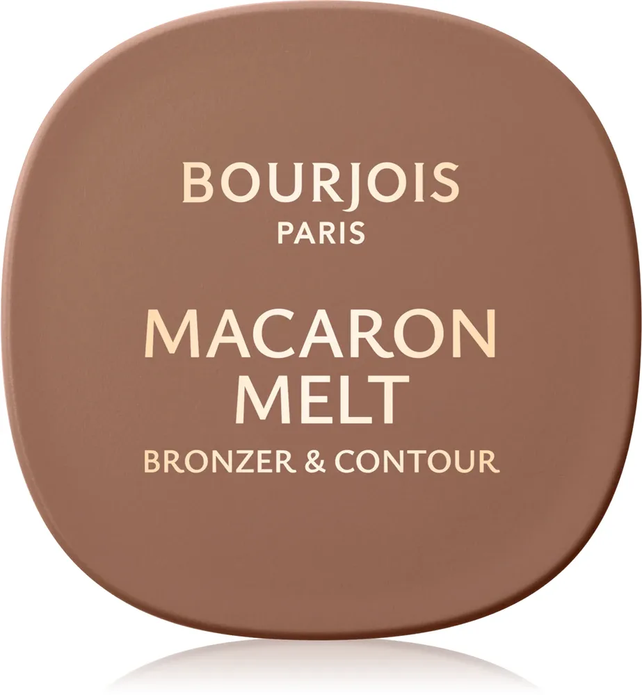 Bourjois Macaron Melt Bronzer & Contour - Бронзатор и пудра для контурирования 2 в 1, 5 г, оттенок 01 Vanilla Foam