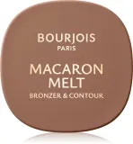 Bourjois Macaron Melt Bronzer & Contour - Бронзатор и пудра для контурирования 2 в 1, 5 г, оттенок 01 Vanilla Foam — фото 1