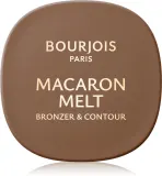Bourjois Macaron Melt Bronzer & Contour - Бронзатор и пудра для контурирования 2 в 1, 5 г, оттенок 02 Milky Mocha — фото 1