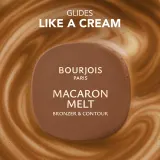 Bourjois Macaron Melt Bronzer & Contour - Бронзатор и пудра для контурирования 2 в 1, 5 г, оттенок 02 Milky Mocha — фото 8