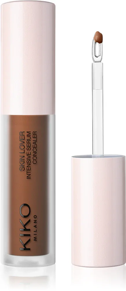 KIKO Milano Skin Lover Intensive Serum Concealer - Корректор для теней под глазами, 8 мл, оттенок 12 Dark Cocoa