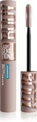 MAYBELLINE NEW YORK Lash Sensational Body Waterproof - Водостойкая тушь для объема, 9.75 мл