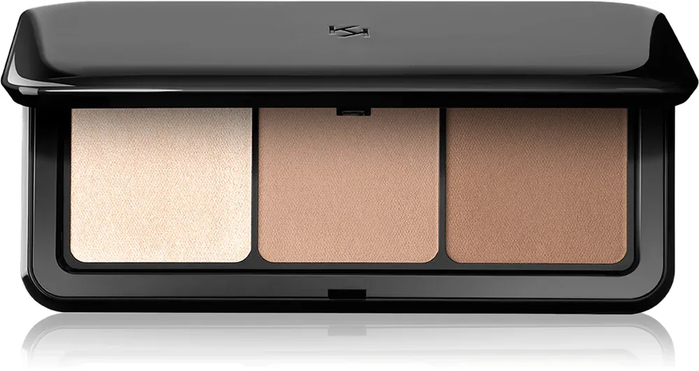 KIKO Milano Contour Obsession - Контурная палетка для подсветки, 7 г, оттенок 01 Fair