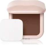 KIKO Milano Skin Lover Refining Face Powder Foundation - Компактный пудровый тональный крем с матовым финишем, 10 г, оттенок 12 Mocha — фото 1