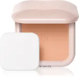KIKO Milano Skin Lover Refining Face Powder Foundation - Компактный пудровый тональный крем с матовым финишем, 10 г, оттенок 05 Warm Apricot — фото 1