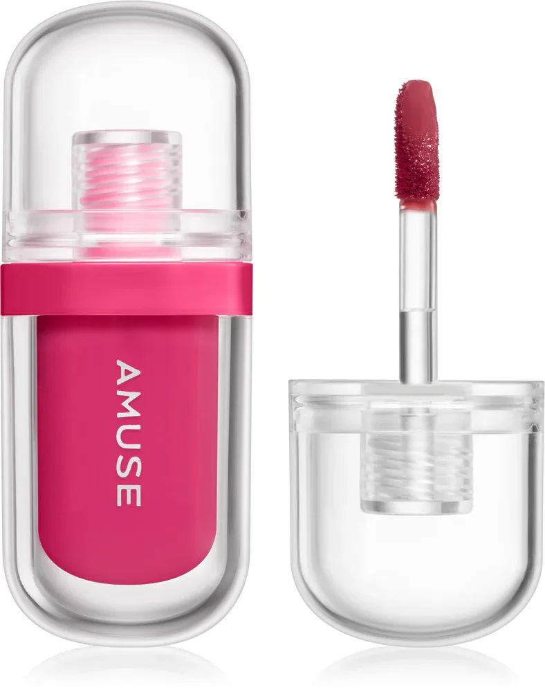 AMUSE Jel-Fit Tint - Долговременный увлажняющий блеск для губ, 3.8 г, оттенок 08 Gorgeous Mauve