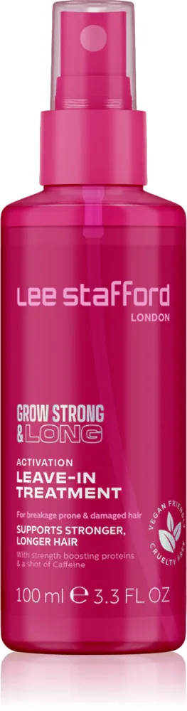 Lee Stafford Grow Strong & Long Activation Leave - In Treatment - Спрей для волос для укрепления волос, 100 мл