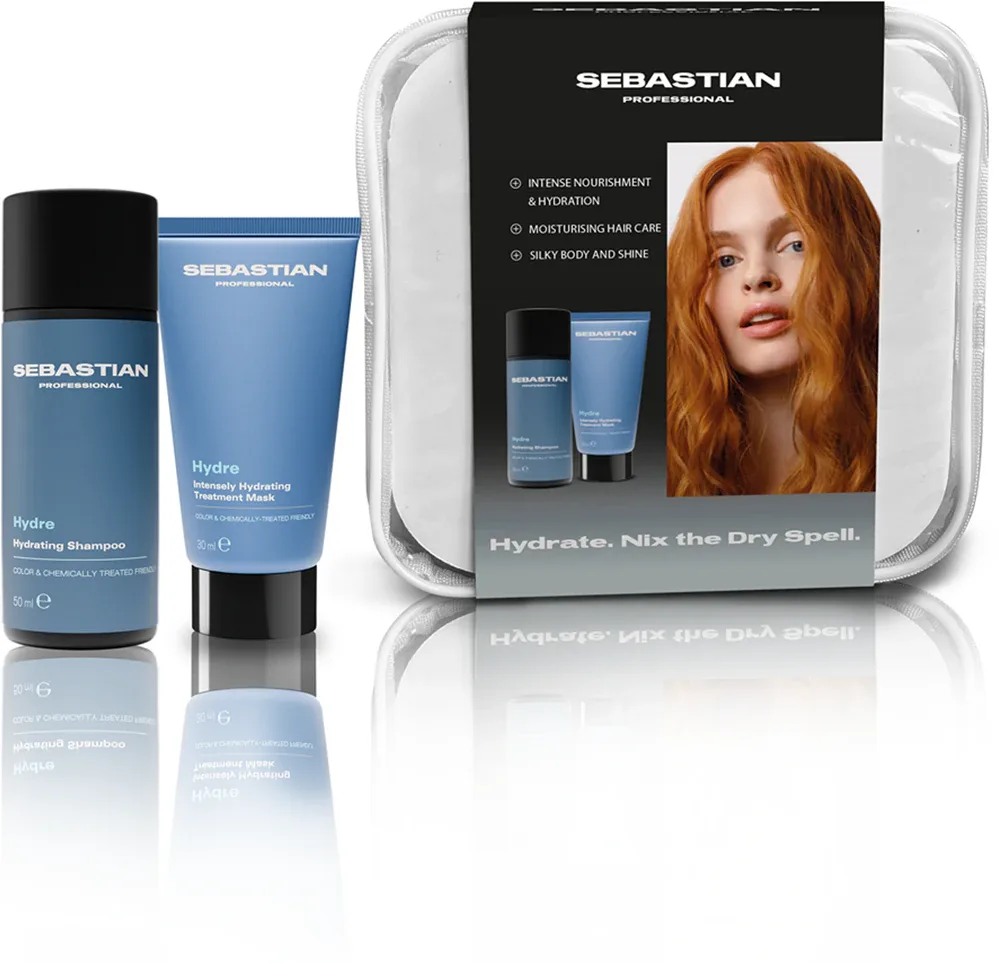 Sebastian Professional Hydre Set - Набор для путешествий увлажняющий и придающий сияние, 2 шт
