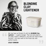 Schwarzkopf Professional Blondme Clay Lightener 8 - Рассветляющий порошок для волос блонд, 350 г — фото 6