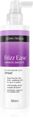 John Frieda Frizz Ease Salon Blow - Out Spray - Спрей для выравнивания волос перед высокой температурой, 200 мл