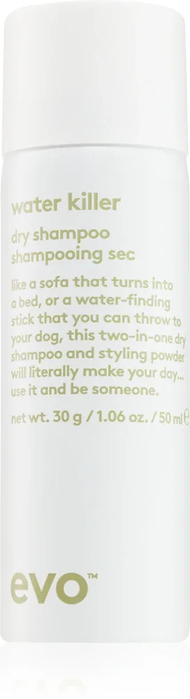 EVO Water Killer Dry Shampoo - Сухой шампунь, 50 мл