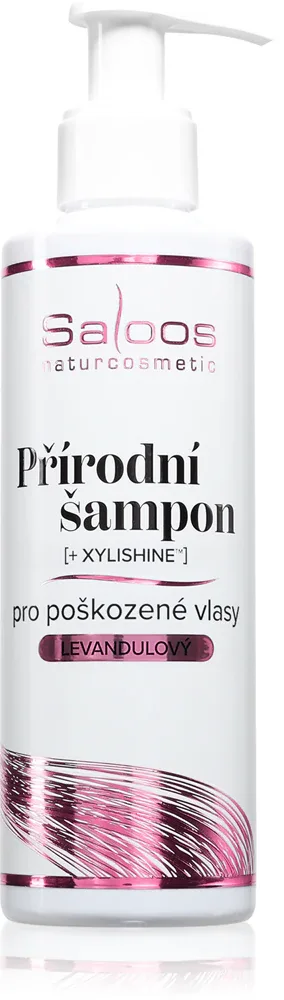 Saloos Natural Shampoo - Натуральный шампунь для поврежденных волос, 200 мл