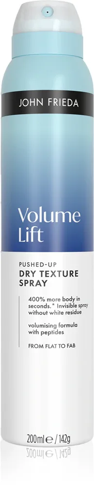 Спрей для объёма волос John Frieda Volume Lift Pushed-Up Dry Texture Spray сухой, текстурирующий, 200 мл