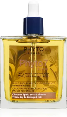 Phyto 7 Elixir Smoothing Enhancing Oil - Масло для сухих и поврежденных волос, 100 мл