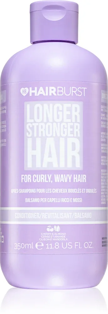 Hairburst Longer Stronger Hair Curly, Wavy Hair - Увлажняющий бальзам для вьющихся и волнистых волос, 350 мл