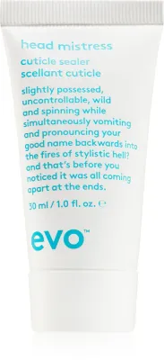 EVO Head Mistress Cuticle Sealer - Крем для стайлинга для фиксации формы, 30 мл