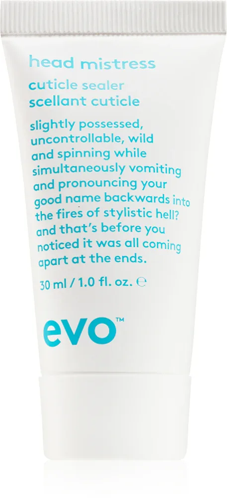 EVO Head Mistress Cuticle Sealer - Крем для стайлинга для фиксации формы, 30 мл