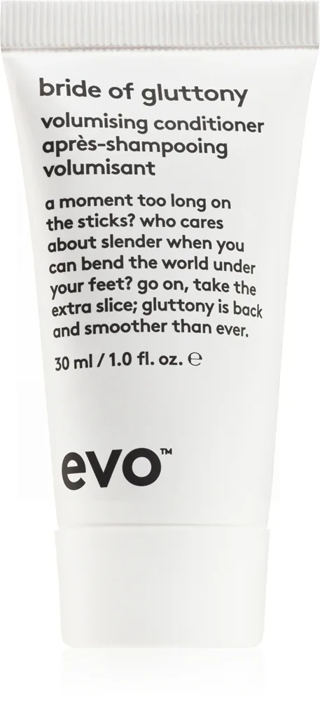 EVO Bride of Gluttony Volume Conditioner - Увлажняющий бальзам для защиты цвета, 30 мл