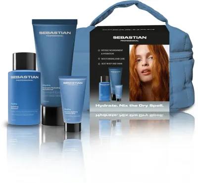 Sebastian Professional Hydre Set - Набор подарочный увлажняющий и придающий сияние, 3 шт