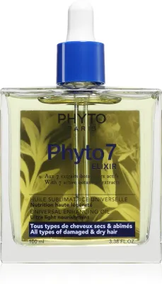 Phyto 7 Elixir Universal Enhancing Oil - Масло для поврежденных волос, 100 мл