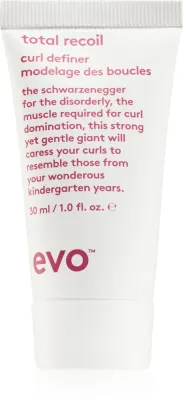 EVO Total Recoil Curl Definer - Стилизующий крем для подчеркивания волн, 30 мл