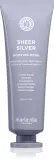 Maria Nila Sheer Silver Booster Mask - Маска глубокого питания с фиолетовым пигментом, 50 мл — фото 1