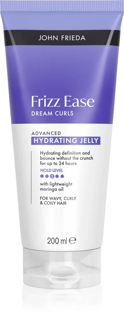 John Frieda Frizz Ease Dream Curls Advanced Hydrating Jelly - Гель для укладки для кудрявых и волнистых волос, 200 мл