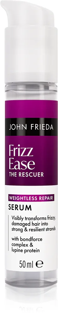 John Frieda Frizz Ease The Rescuer Weightless Repair Serum - Сыворотка для укрепления поврежденных волос, 50 мл