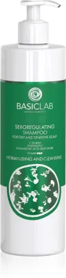 BasicLab Dermocosmetics Trichologis - Шампунь для регулирования себума, 300 мл