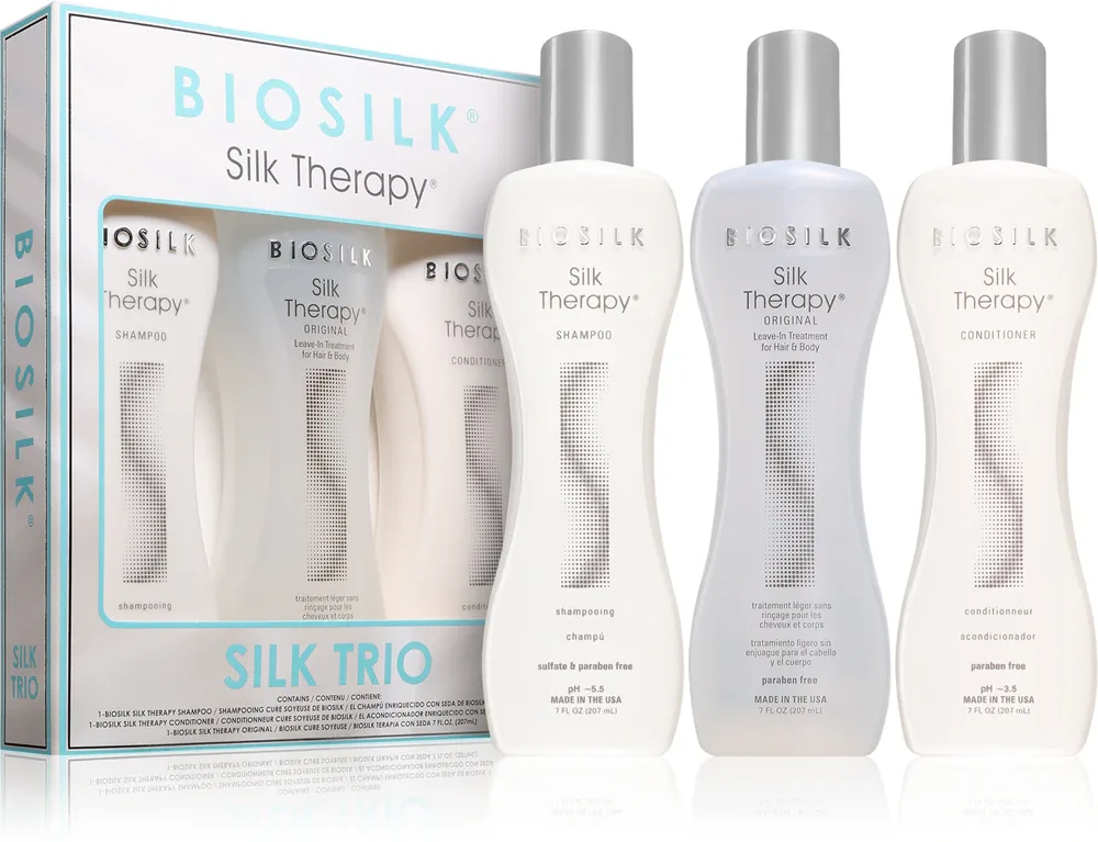 Biosilk Silk Therapy - набор для волос для женщин, 3 мл