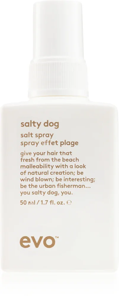 EVO Salty Dog Salt Spray - Соленый спрей для эффекта пляжа, 50 мл