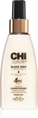 CHI Luxury Black Seed Oil Leave-In Conditioner - Регенерирующий нерастворимый кондиционер, 118 мл