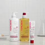 Topicrem DA Replenishing Cleansing Oil - Регенерирующее восстанавливающее масло, 500 мл — фото 5