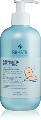 Rilastil Dermastil Pediatric - Нежное молочко для тела для детей с рождения, 400 мл
