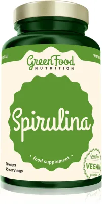 GreenFood Nutrition Spirulina - Капсулы для комфортного состояния, 98 г