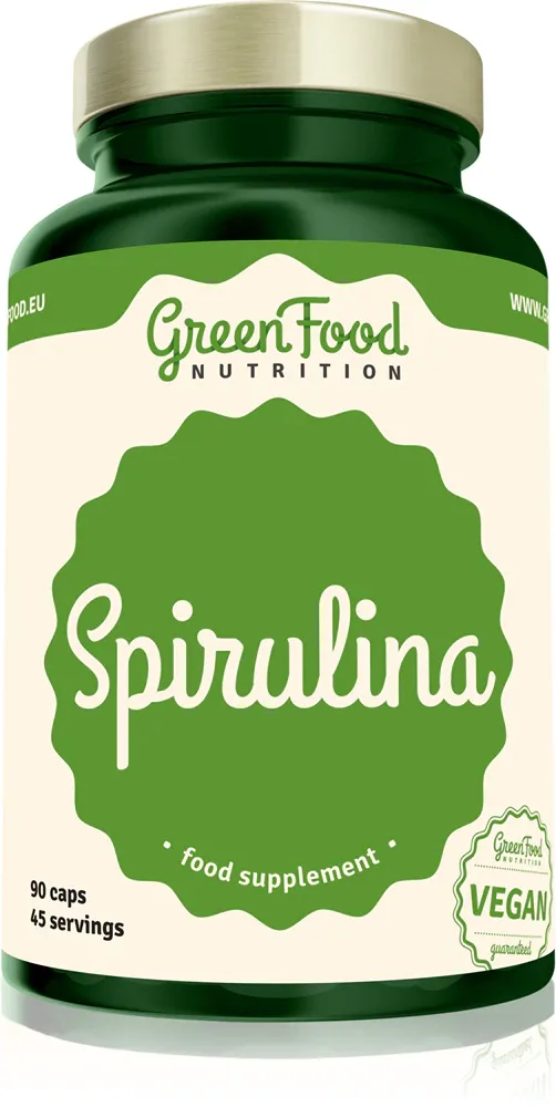 GreenFood Nutrition Spirulina - Капсулы для комфортного состояния, 98 г
