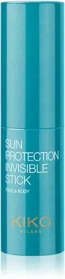 KIKO Milano Sun Protection Invisible Stick - Увлажняющий защитный стик для лица и тела SPF 50, 10 г