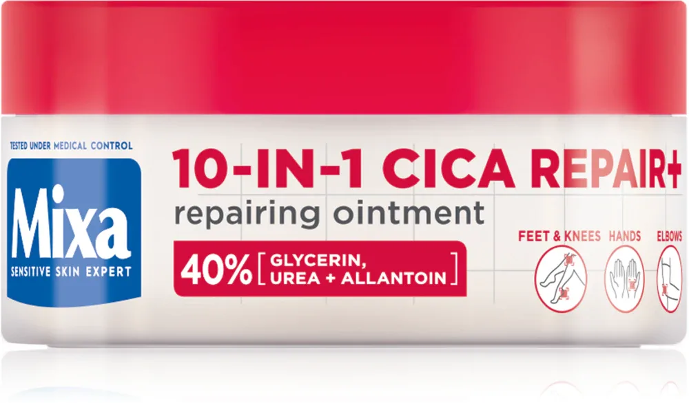 Mixa Cica Repair+ - Восстанавливающий бальзам для очень сухой кожи, 150 мл
