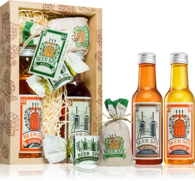 Bohemia Gifts & Cosmetics Beer Spa - Набор мужской косметики Bohemia Gifts Cosmetics Beer Spa подарочный