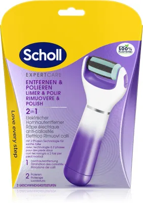 Scholl Expert Care File & Smooth - Электрическая пилка для ног, 1 шт
