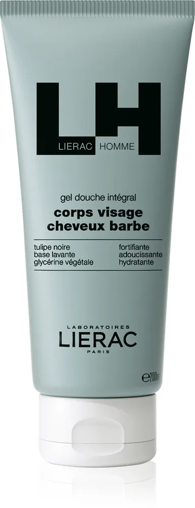 Lierac Homme Integral - Гель для душа для лица, тела и волос, 200 мл