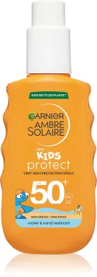 Garnier Ambre Solaire Kids - Спрей для детей с SPF 50+, 150 мл