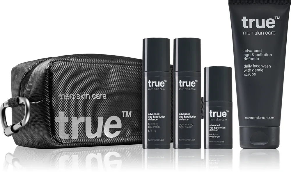 true men skin care Simple daily skin care routine - набор для ухода за кожей для мужчин